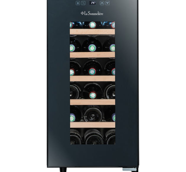 Sommeliere Wine Cellar 18 Bottles Black