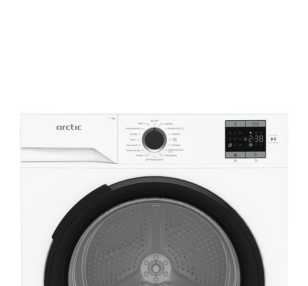 Arctic 8 Kg Tumble Dryer Heat Pump White