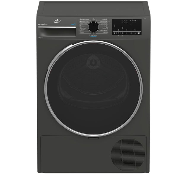 Beko 8 Kg Tumble Dryer with Sensor Blk. H 84.6cm x W 59.7cm x D 54.3cm