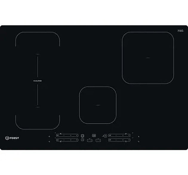 Indesit Hob Induction Black 77 cm