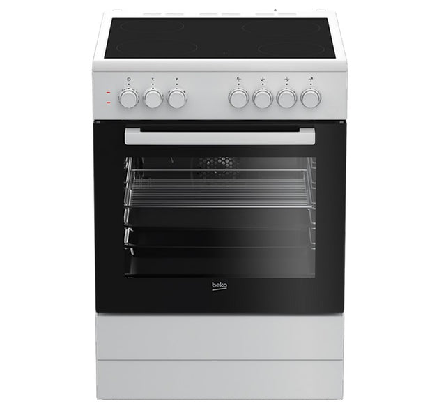 Beko Cooker Electric Fan Assisted White H 85cm x W 60cm x D 60cm