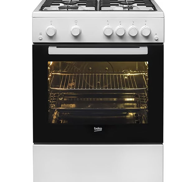 Beko Cooker Gas White With 4 Burners