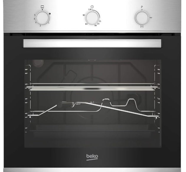 Beko Oven Gas Built-in Inox & Black 66 L