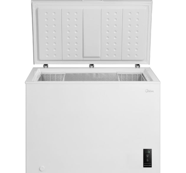 Midea Chest Freezer 290L Easily switch between freezer & fridge (H 85cm x W 111.5cm x D 67cm)
