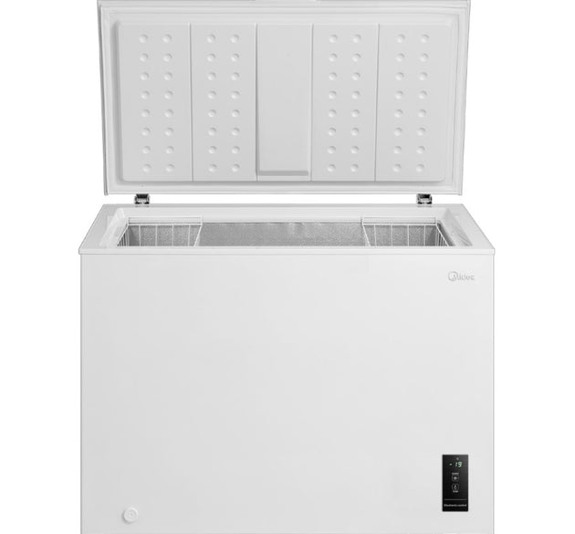 Midea Chest Freezer 249L Easily switch between freezer & fridge (H 85cm x W 98.5cm x D 60cm)