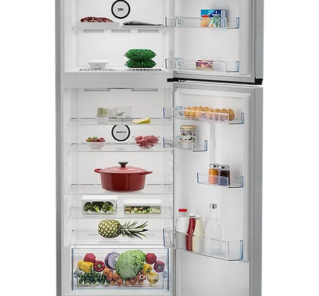Beko F/Freezer No Frost Inox 355 Litres H 186.6 cm x W 70.0 cm x D 74.6 cm