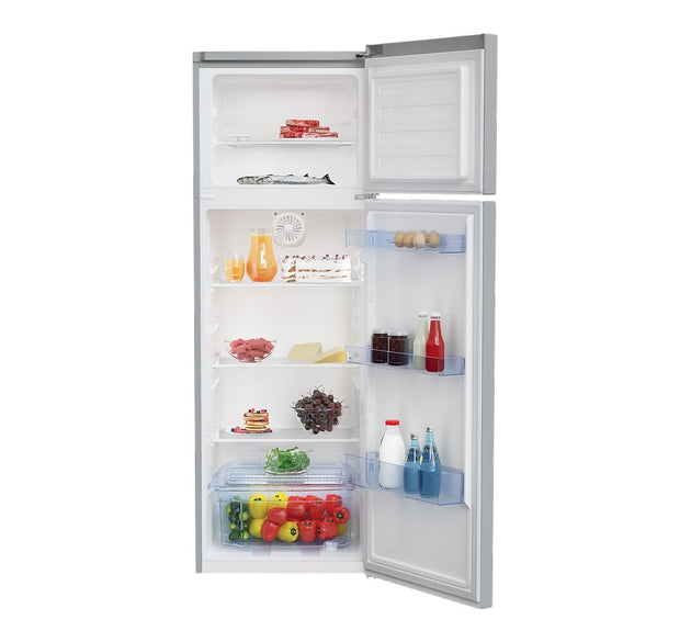Beko F/Freezer Top Mounted Silver 306 L H 175cm x W 59.5cm x D 59.2cm