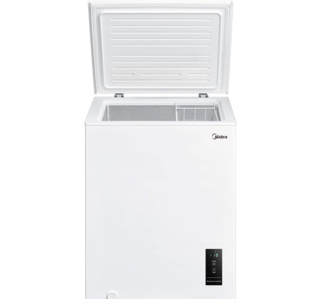 Midea Chest Freezer 99L Easily switch between freezer & fridge (H 85cm x W 54.5cm x D 49.5cm)