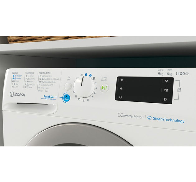 Indesit Washer Dryer 9/6 Kg  1400r