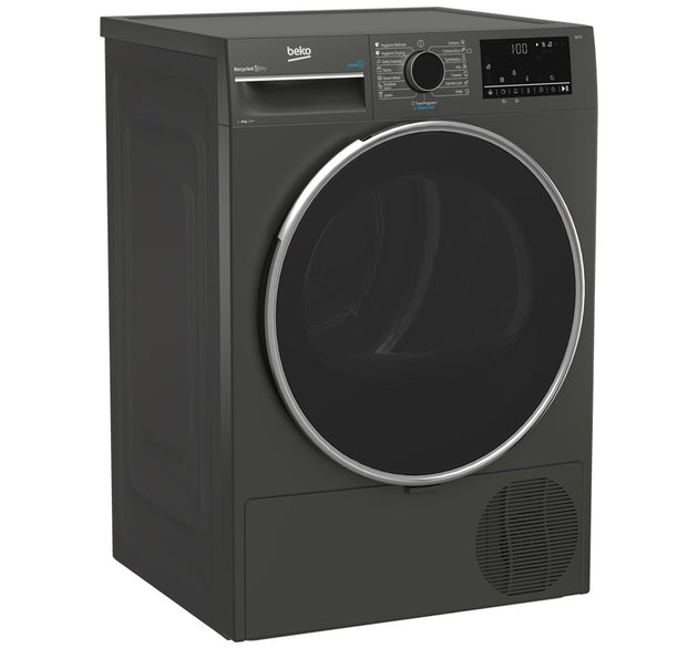 Beko 8 Kg Tumble Dryer with Sensor Blk. H 84.6cm x W 59.7cm x D 54.3cm