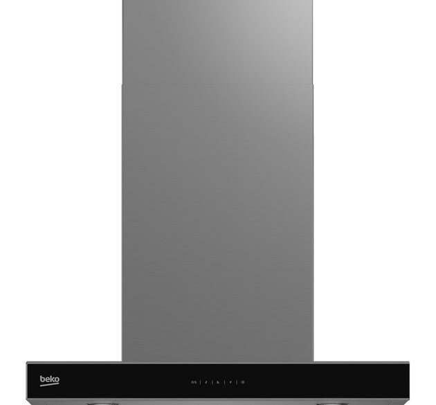 Beko Hood Square S/Steel + Black H 93cm x W 60cm x D 49cm