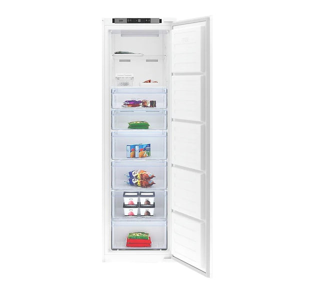 Beko Freezer Built-In 8 Drawer N/Frost H 177.5cm x W 54cm x D 55cm 220 Litres