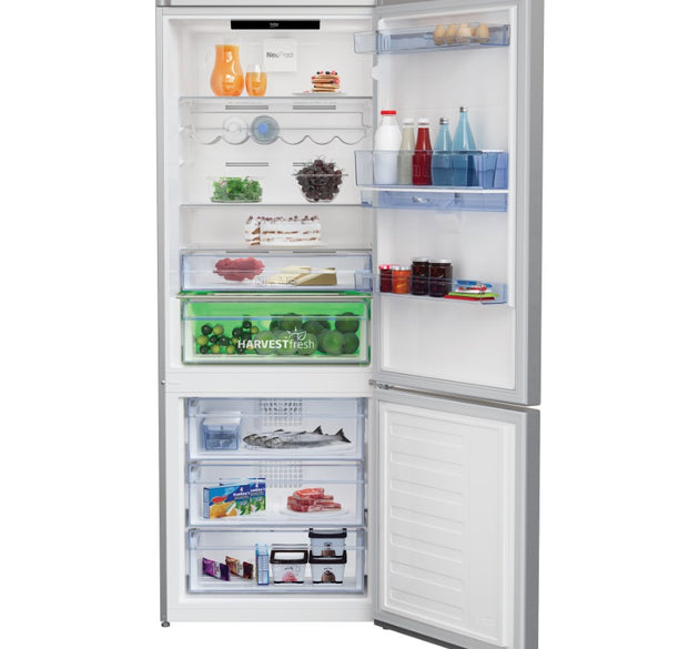 Beko Fridge Freezer No Frost Inox 510 L H 192cm x W 70cm x D 74.5cm