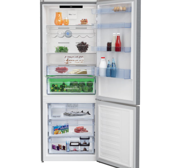 Beko Fridge Freezer No Frost S/Steel H 192cm x W 70cm x D 74.5cm