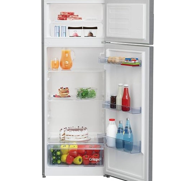 Beko Fridge Freezer Combi Silver H 146.5cm x W 54cm x D 57.4cm