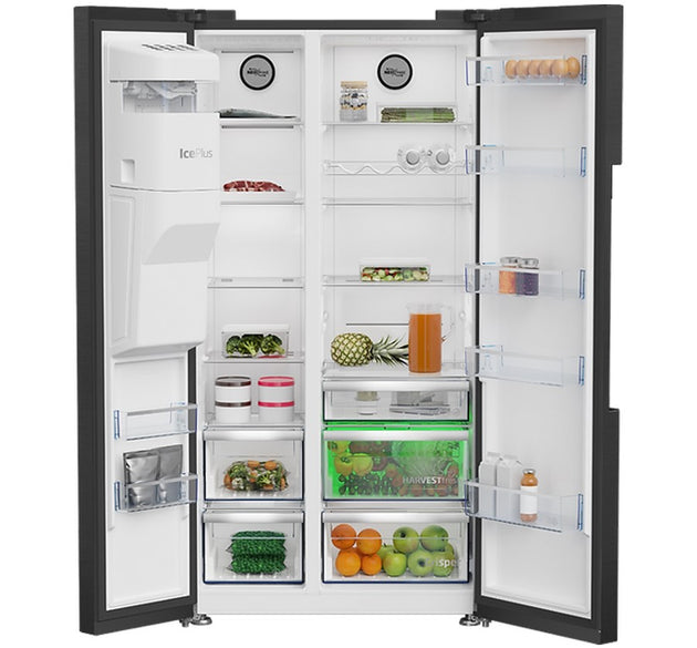 Beko American Style Side By Side H 179cm x W 91cm x D 71cm