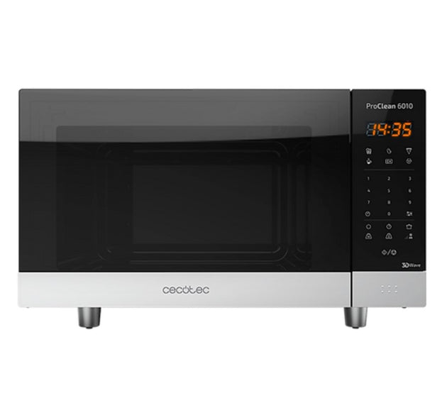Cecotec Microwave ProClean 23 Litres S/Steel & Black