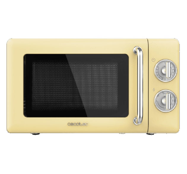 Cecotec Microwave Retro Yellow 20 L 3110 ProClean 700W with Grill