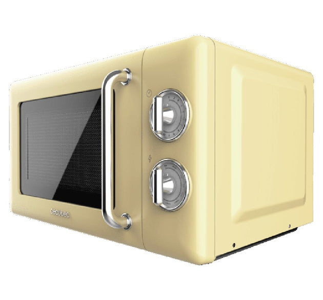Cecotec Microwave Retro Yellow 20 L 3110 ProClean 700W with Grill