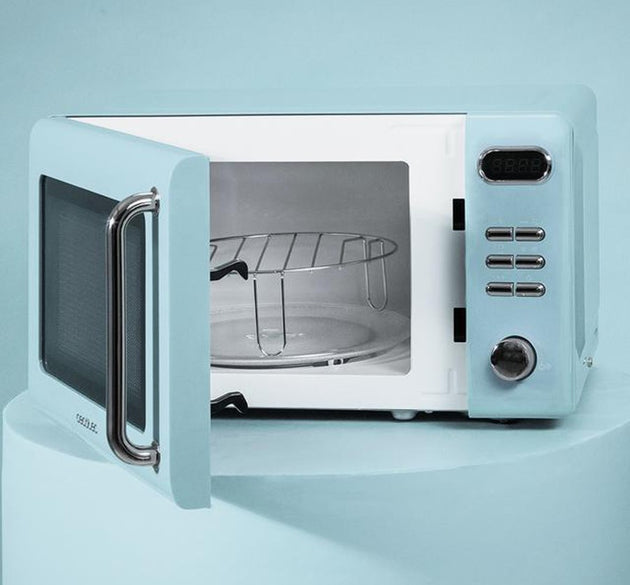 Cecotec Microwave Retro Blue 20 Litres ProClean 700W with Grill