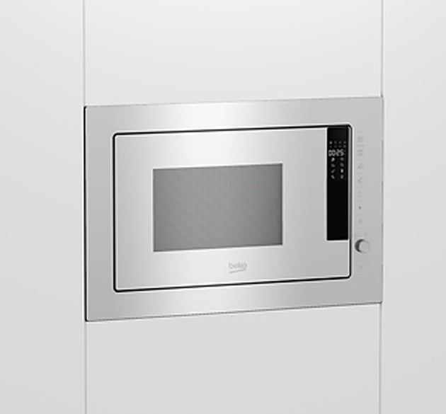 Beko Microwave BuiltIn Digital White 25L H 38.8cm x W 59.5cm x D 39.2cm