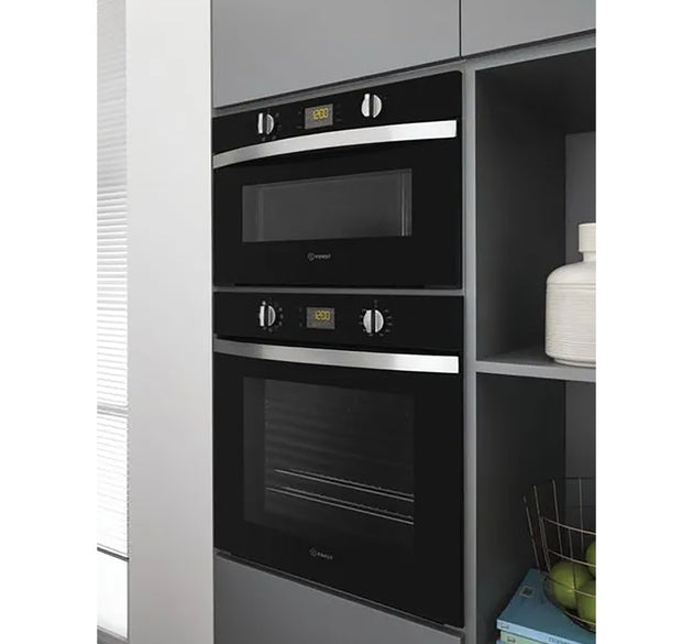 Indesit Microwave Built-in Black H 38.5cm x W 59.5cm x D 46.8cm