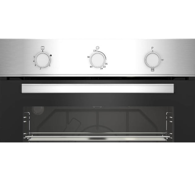 Beko Oven Gas Built-in 66 Litre Inox H 59.5cm x W 59.4cm x D 56.7cm