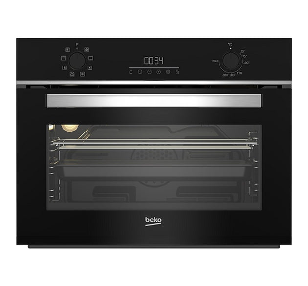 Beko Built-In Compact Oven 48L Black H 45.5cm x W 59.4cm x D 56.7cm