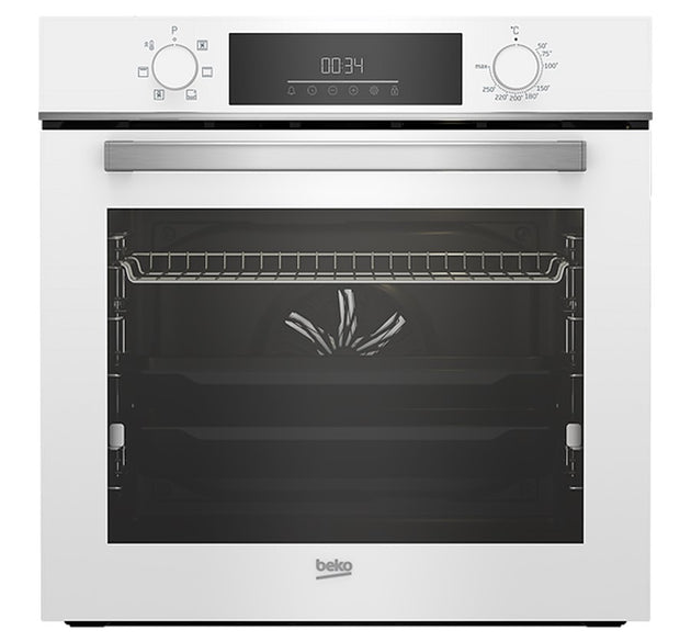 Beko Built-In Oven 72L Digital White H 59.5cm x W 59.4cm x D 56.7cm