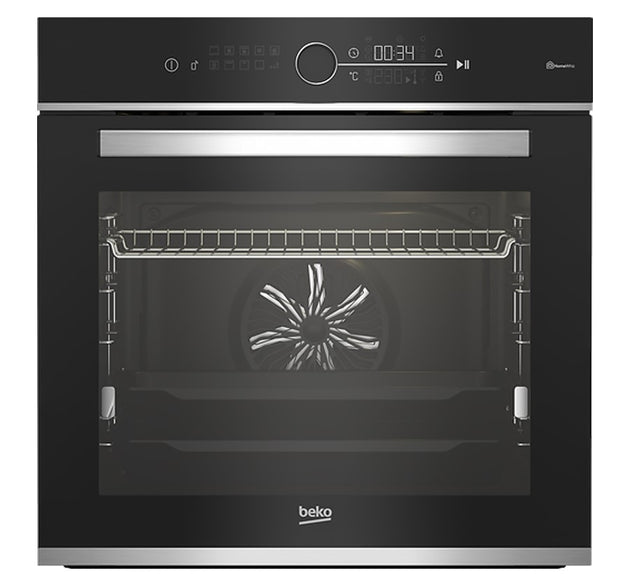 Beko Oven BuiltIn Pyrolitic WiFi 72L Blk H 59.5cm x W 59.4cm x D 56.7cm