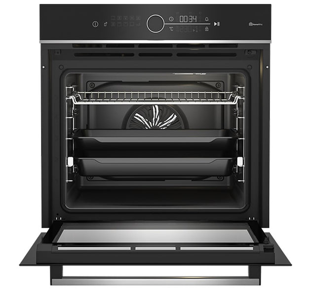 Beko Oven BuiltIn Pyrolitic WiFi 72L Blk H 59.5cm x W 59.4cm x D 56.7cm