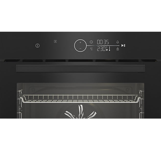 Beko BuiltIn Oven 72L PizzaPro Touch Blk H 59.5cm x W 59.4cm x D 56.7cm