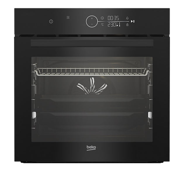 Beko BuiltIn Oven 72L PizzaPro Touch Blk H 59.5cm x W 59.4cm x D 56.7cm
