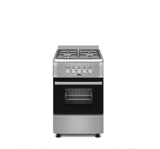 Xper – Freestanding Gas Cooker 50cm, 4 Burners, No Ignition