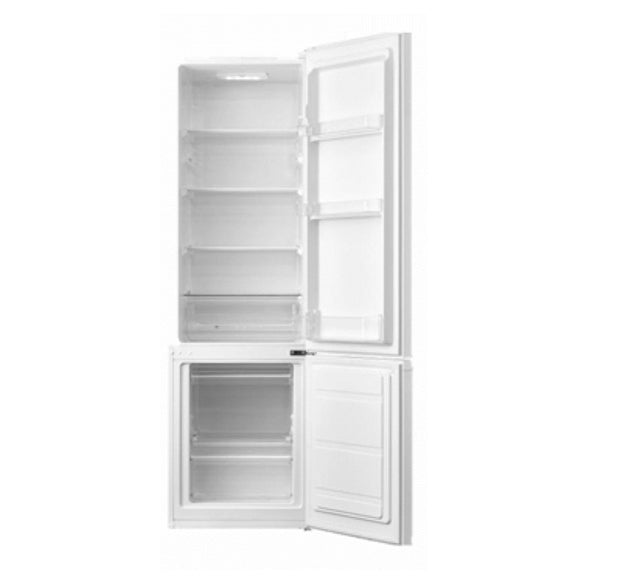 COMBI FRIDGE FREEZER 177CM X 54CM INOX LOW FROST