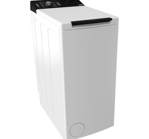 Beko 7kg Washing Machine Top Load White H 90.0 x W 40.0 x D 60.0cm 1200 RPM