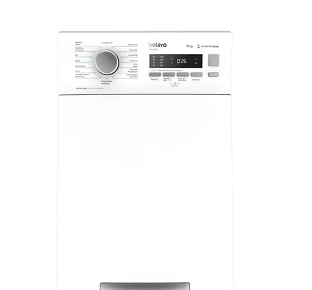 Cecotec 8Kg W/Machine Bolero Top Loader H 88cm x W 40cm x D 61cm