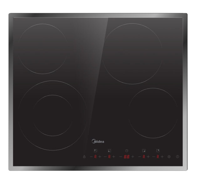 Midea Electric Ceramic Hob H 5.1cm x W 59cm x D 52cm
