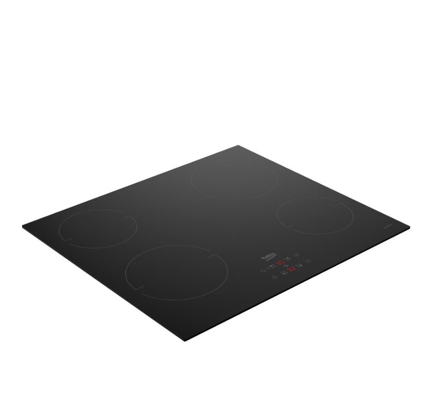 Beko Hob Induction 4 Zone Black Glass H 5.2cm x W 60 cm x D 59cm