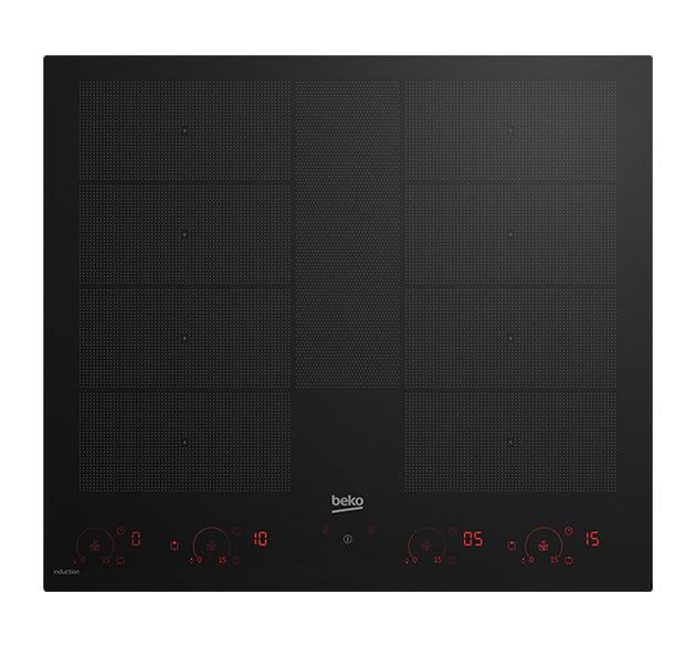 Beko Hob Induction Black 60 cm H 5.2cm x W 58cm x D 51cm