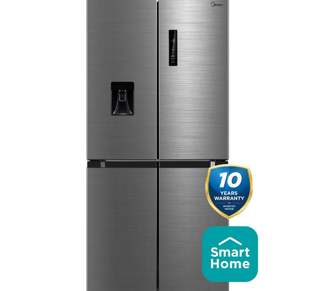 Midea Cross Door Fridge Freezer with Water Dispenser