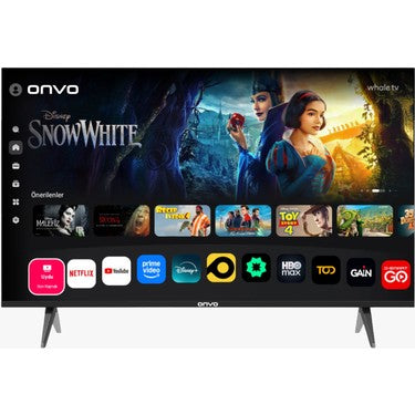 ONVO 43  Full HD QLED Smart TV with WhaleOS 10 & Built-in Satellite Tuner