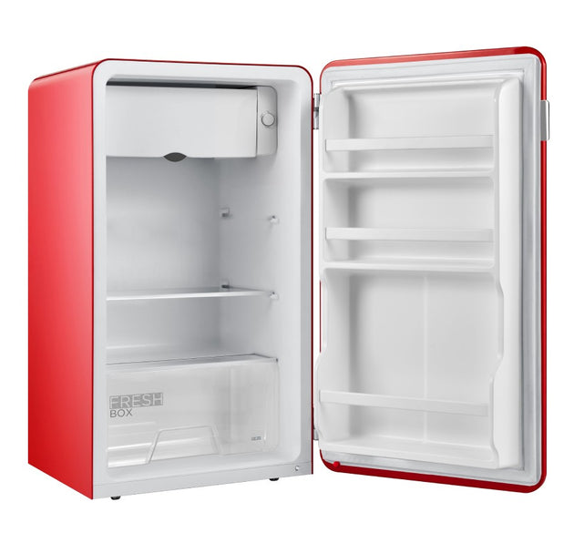 Midea Retro Table Top Fridge 93L H: 83.50cm x W: 48.80cm x D: 44cm
