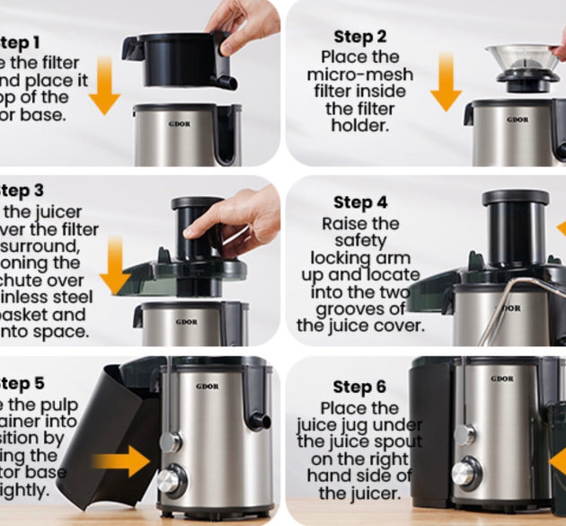 Juicer Extractor – 1500W