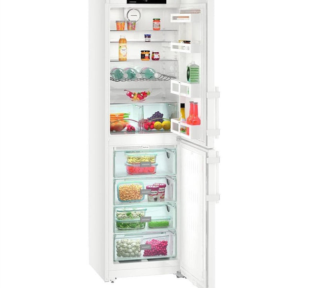 Liebherr Fridge Freezer White No Frost 50/50 201 x 60 cm