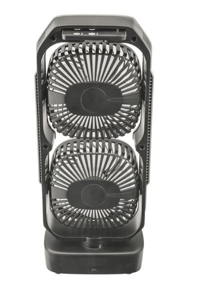 Bimar VTR2 Cordless Fan, Two Fans, 6.5 Hours Runtime