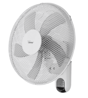 Bimar Wall Fan, 37CM, Sleep Mode