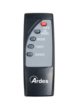 Ardes AR5S41PBT Style 41PBT Touch Pedestal Fan, 40CM, Remote Control