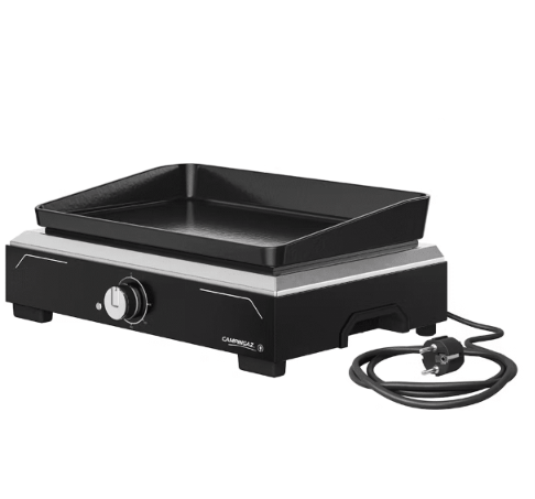 Campingaz Plancha Electric 1 XD Electric BBQ Plancha Griddle + Free Protective Cover
