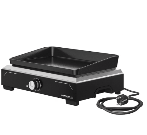 Campingaz Plancha Electric 1 XD Electric BBQ Plancha Griddle + Free Protective Cover